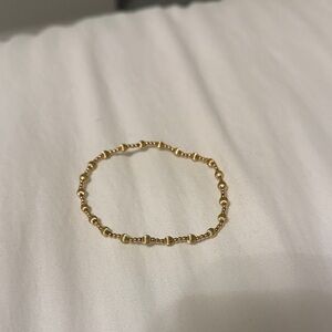 Gold Beaded Bracelet